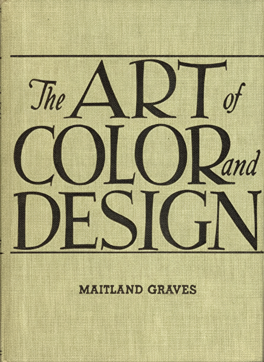 Book cover for Art of Color & Design by Graves, Maitland