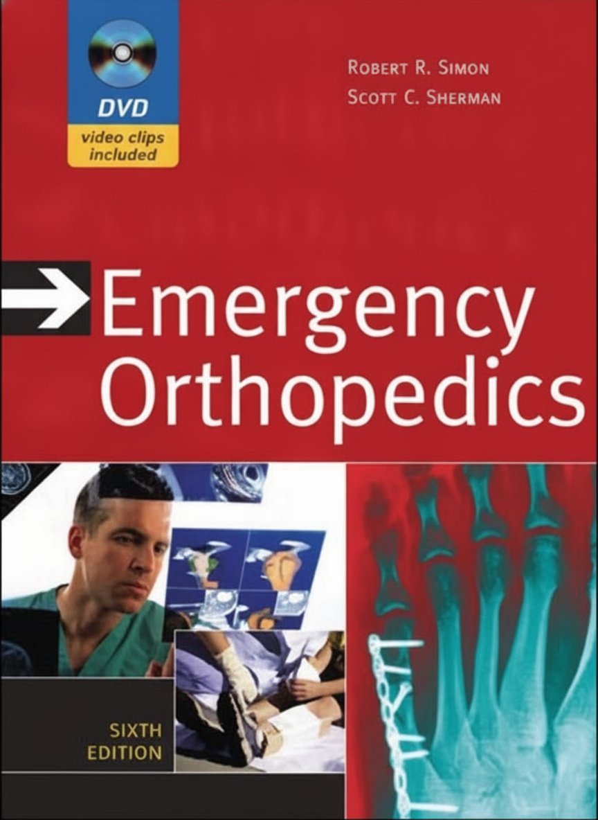 Book cover for Emergency Orthopedics by Simon, Robert R.