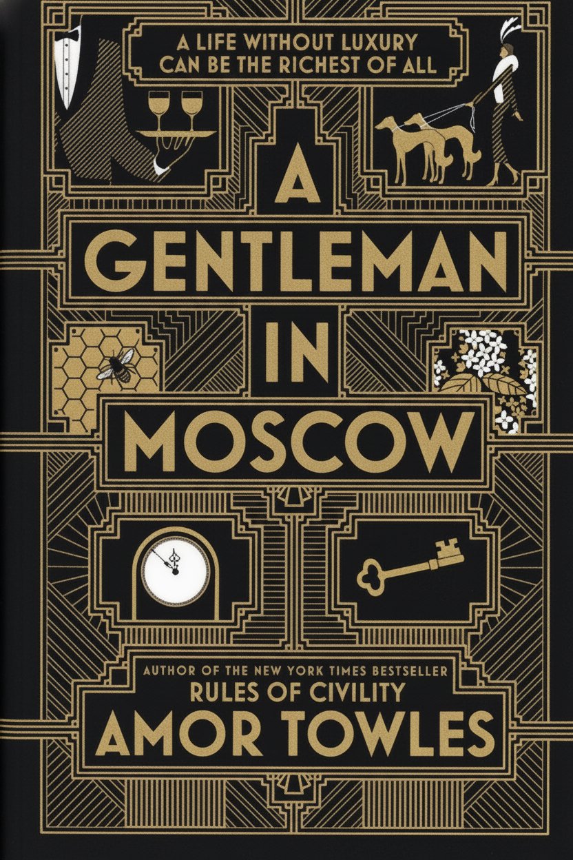 Book cover for GENTLEMAN IN MOSCOW, A by Amor Towles