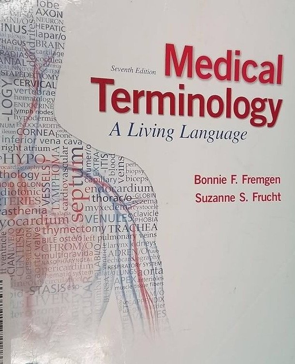 Book cover for Medical Terminology: A Living Language by Fremgen, Bonnie