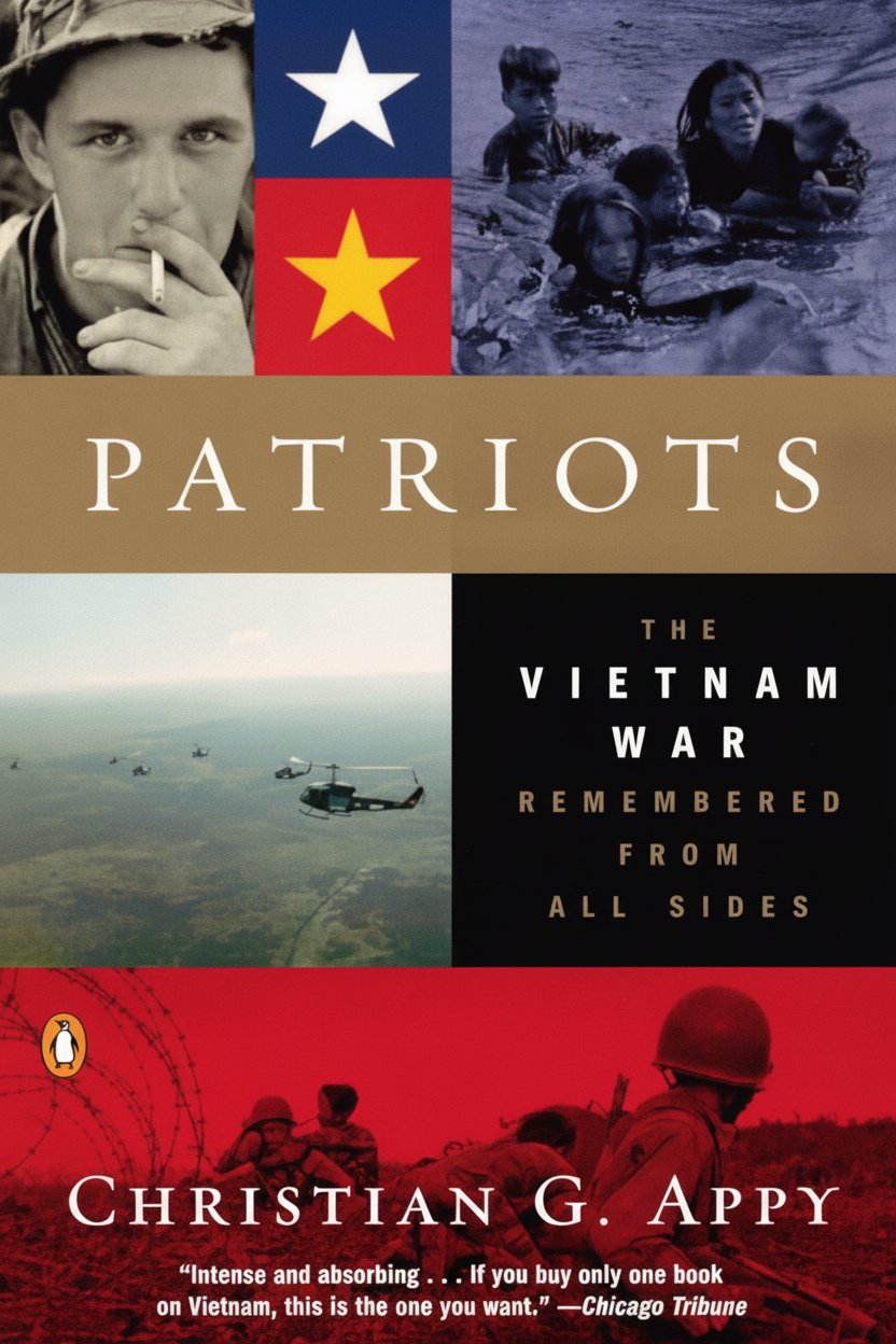 Book cover for Patriots: The Vietnam War Remembered from All Sides by Appy, Christian G.