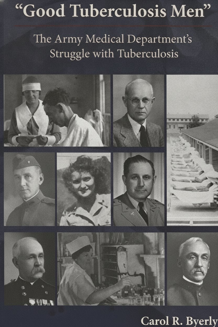Book cover for "Good Tuberculosis Men": The Army Medical Department's Struggle with Tuberculosis by Army Dept (U S ) Borden Institute Carol R. Byerly