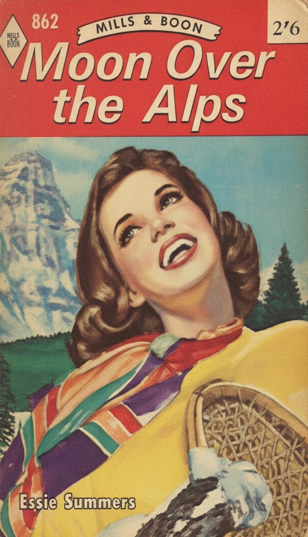 Book cover for Moon Over the Alps by Essie Summers