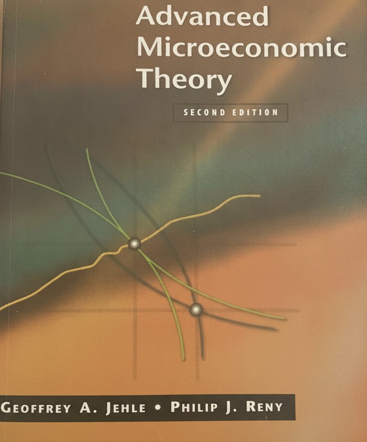 Book cover for Advanced Microeconomic Theory by Reny, Philip J.