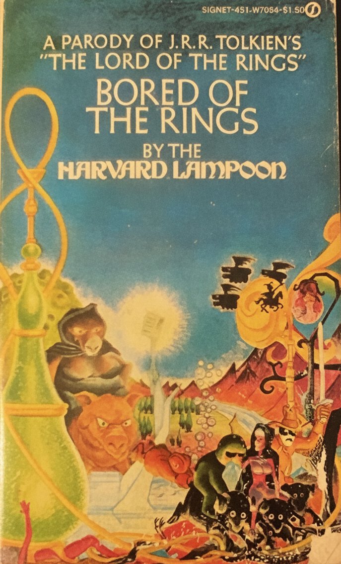 Book cover for Bored of the Rings by Henry N. Beard