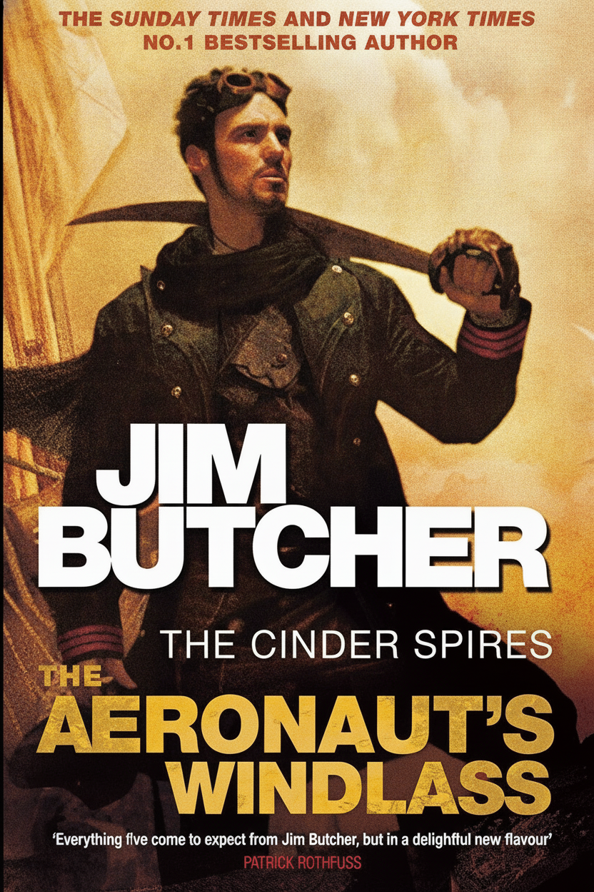 Book cover for The Aeronaut's Windlass (Cinder Spires) by Butcher, Jim