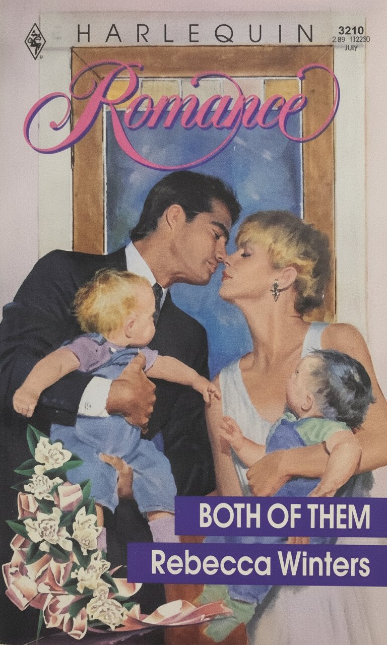 Book cover for Both Of Them (EasyRead Print) by Rebecca Winters