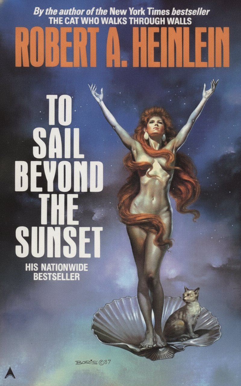 Book cover for To Sail Beyond the Sunset by Heinlein, Robert A.