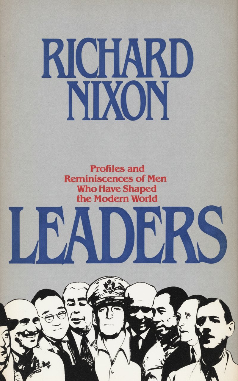 Book cover for Leaders by Nixon, Richard