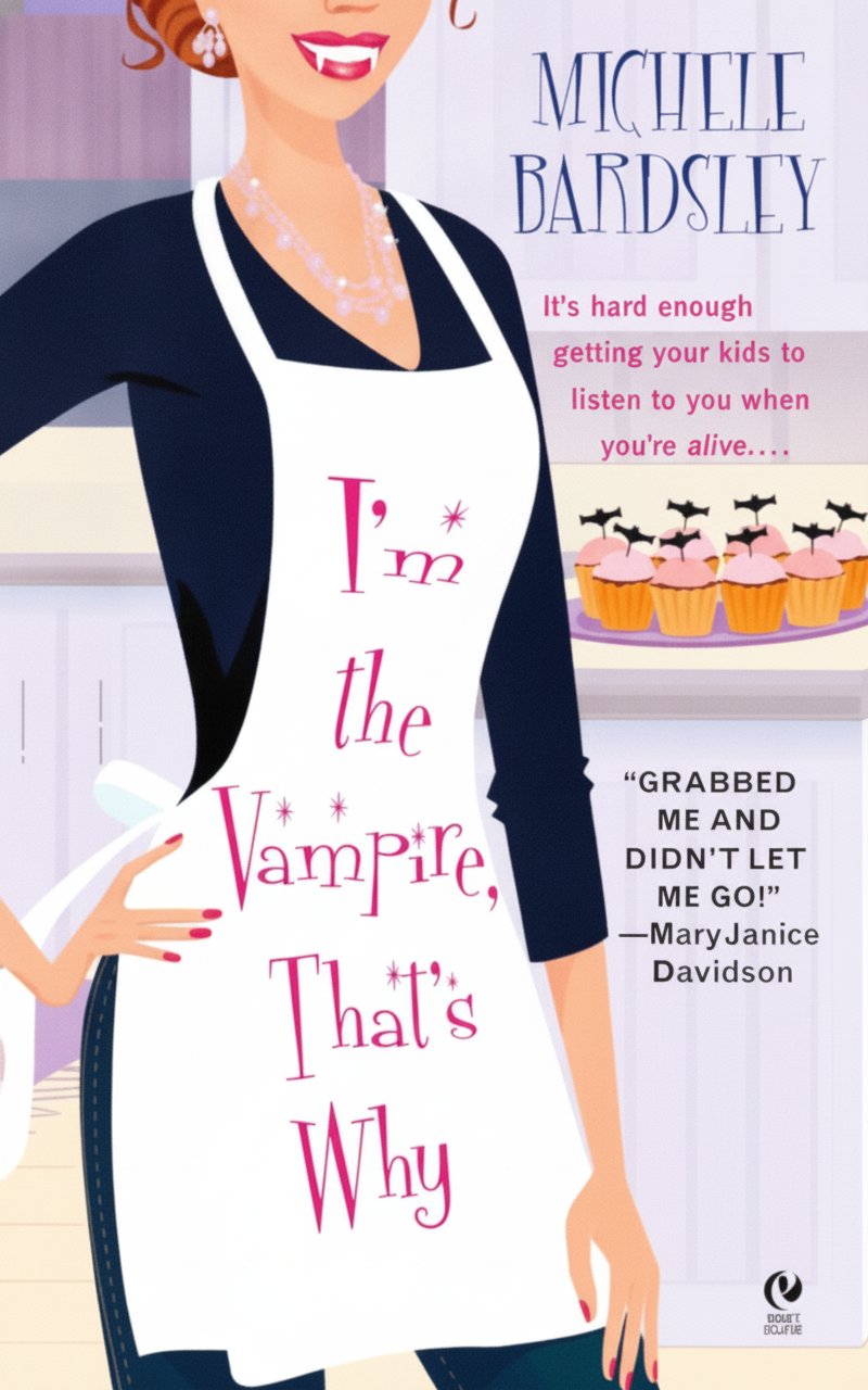 Book cover for I'm the Vampire, That's Why (Broken Heart, Oklahoma, Book 1) by Bardsley, Michele