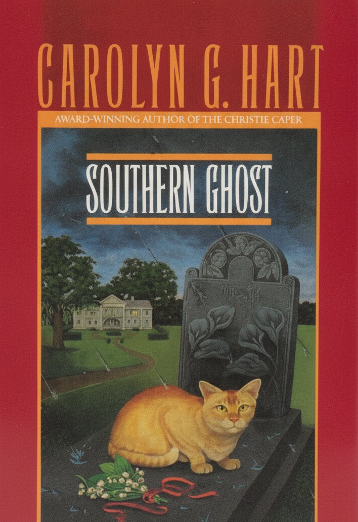 Book cover for Southern Ghost (Death on Demand Mysteries, No. 8) by Hart, Carolyn G.