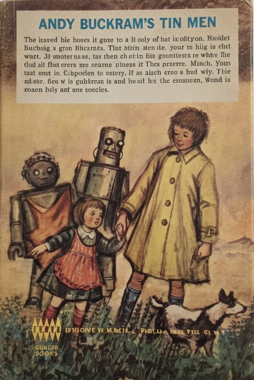 Book cover for Andy Buckram's Tin Men by Carol Ryrie Brink