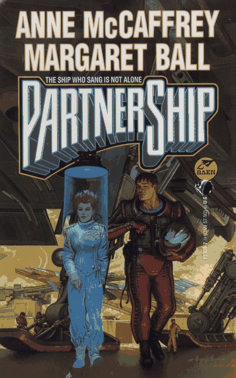 Book cover for PartnerShip: The Ship Who Sang is Not Alone by Anne McCaffrey