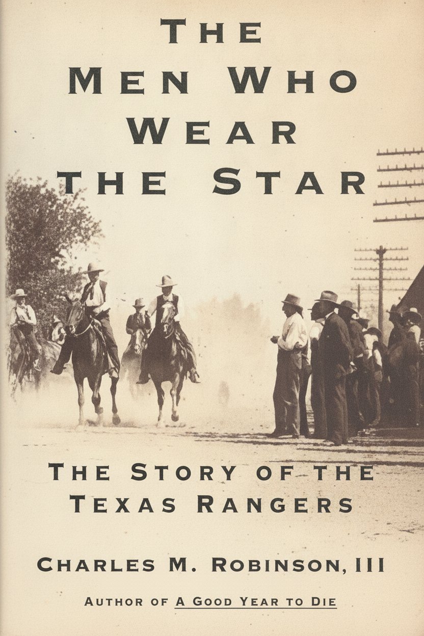 Book cover for The Men Who Wear the Star: The Story of the Texas Rangers by Charles M. Robinson III
