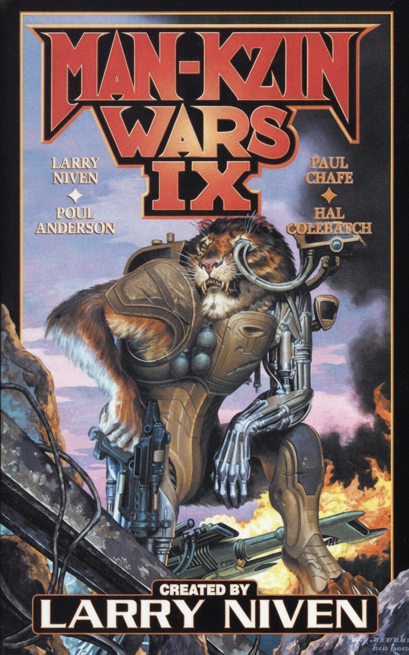 Book cover for Man-Kzin Wars IX by Unknown