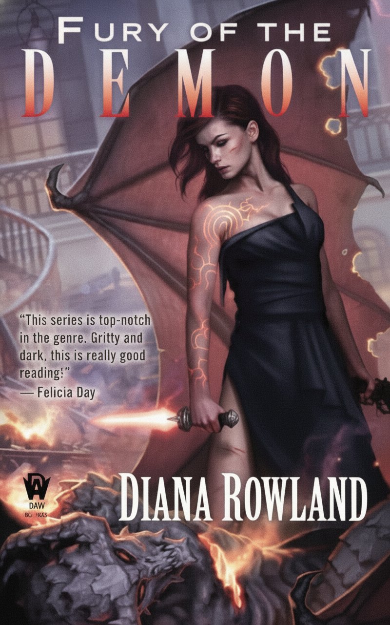 Book cover for Fury of the Demon: Demon Novels, Book Six by Rowland, Diana