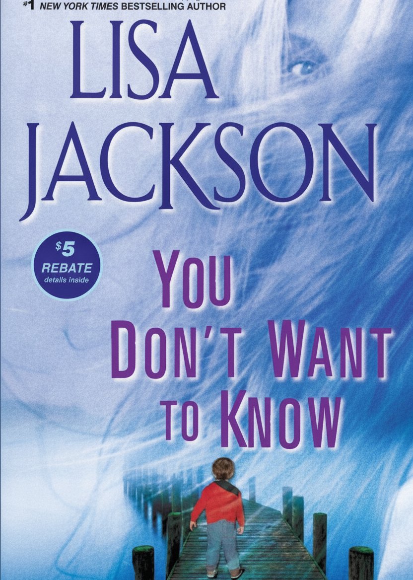 Book cover for You Don't Want To Know by Jackson, Lisa