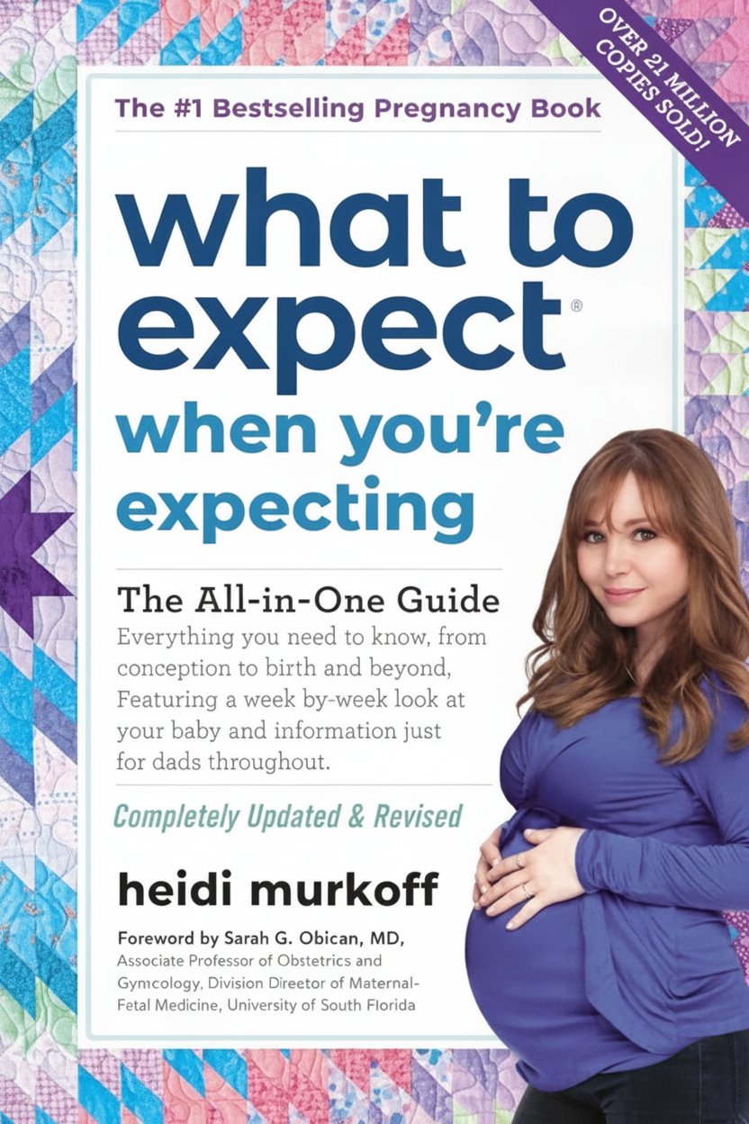 Book cover for What to Expect When You're Expecting: (Updated in 2024) by Murkoff, Heidi