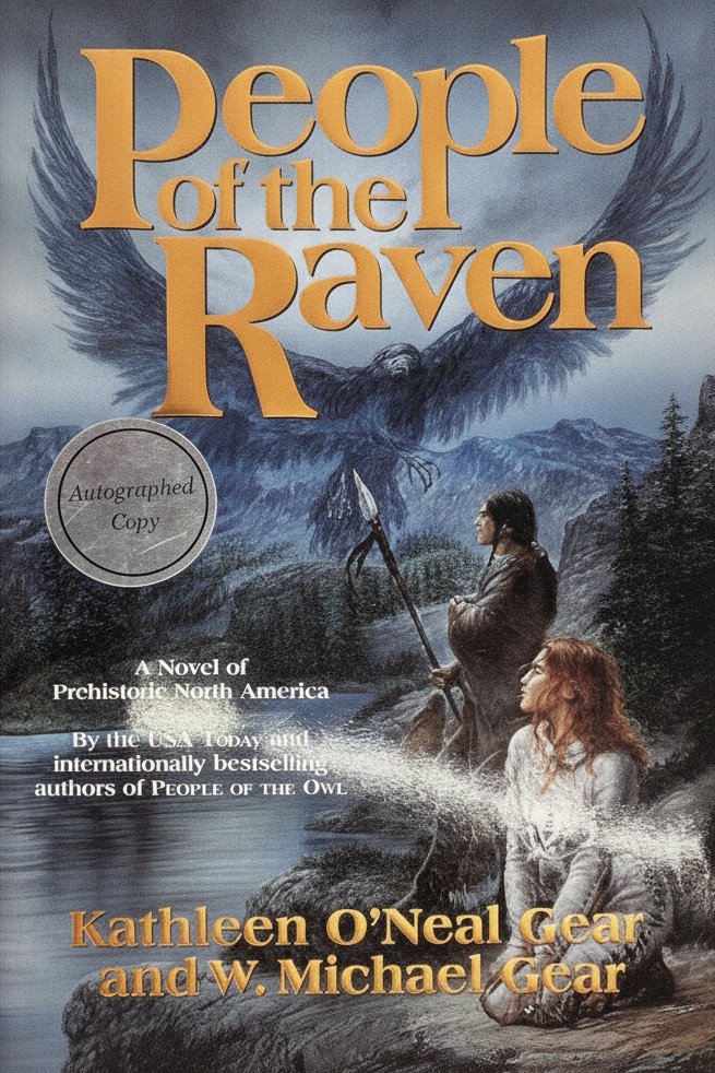 Book cover for People of the Raven (North America's Forgotten Past) by Gear, Kathleen O'Neal