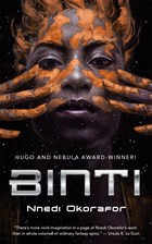 Book cover for Binti by Okorafor, Nnedi