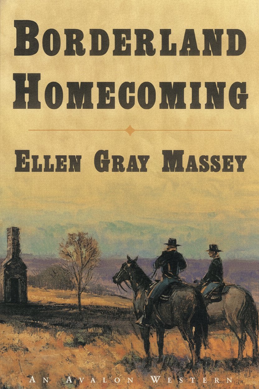 Book cover for Borderland Homecoming - An Avalon Western by Massey, Ellen Gray