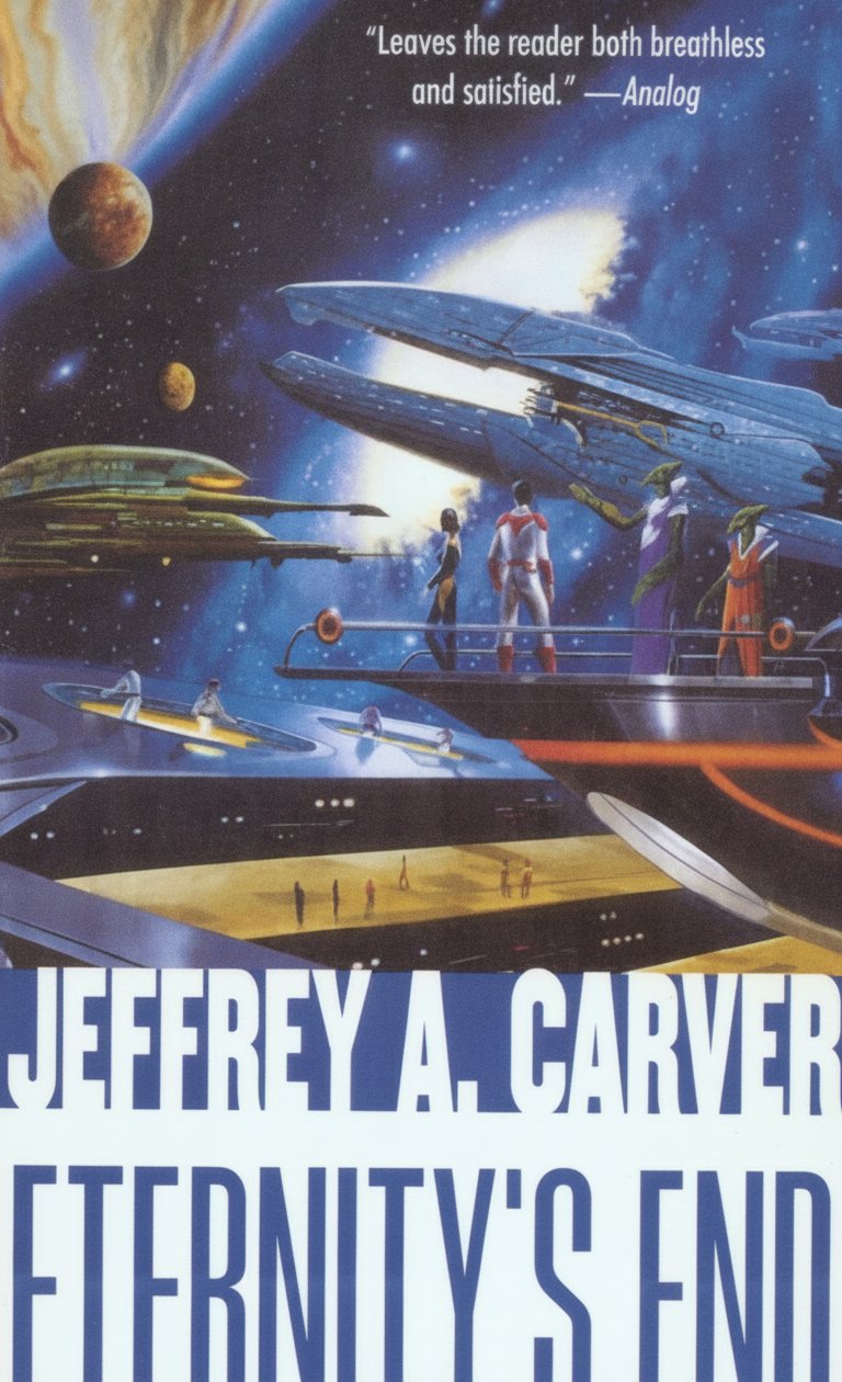Book cover for Eternity's End (Star Rigger) by Carver, Jeffrey A.