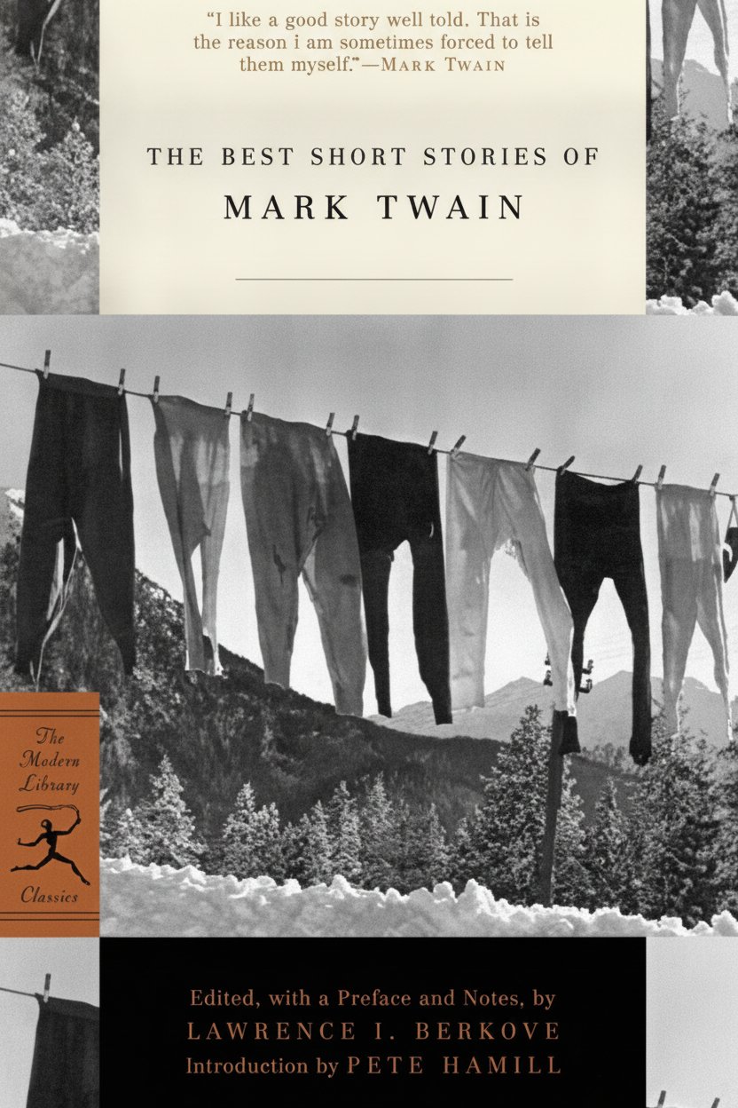Book cover for The Best Short Stories of Mark Twain (Modern Library Classics) by Twain, Mark