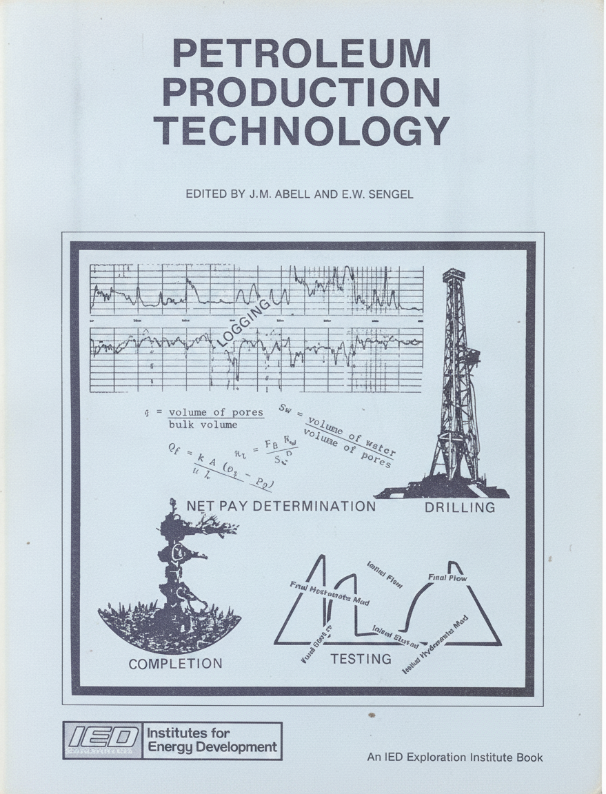 Book cover for Petroleum Production Technology by J. M. Abell