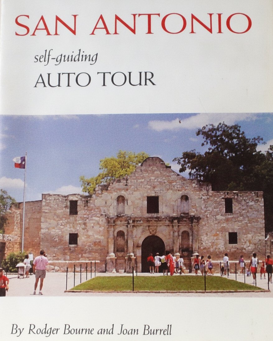 Book cover for San Antonio Self Guiding Auto Tour by Burrell, Joan
