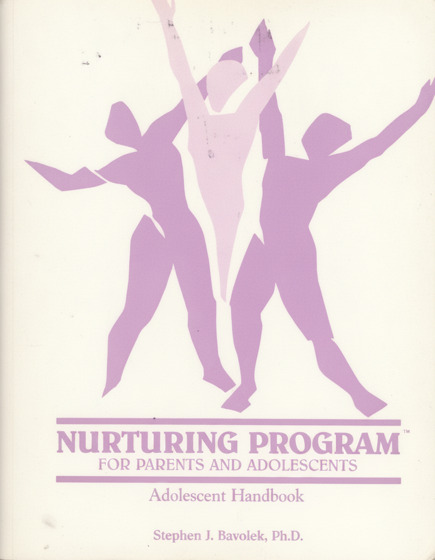 Book cover for Nurturing Program for Parents and Adolescents - Adolescent Handbook by PhD Stephen J. Bavolek