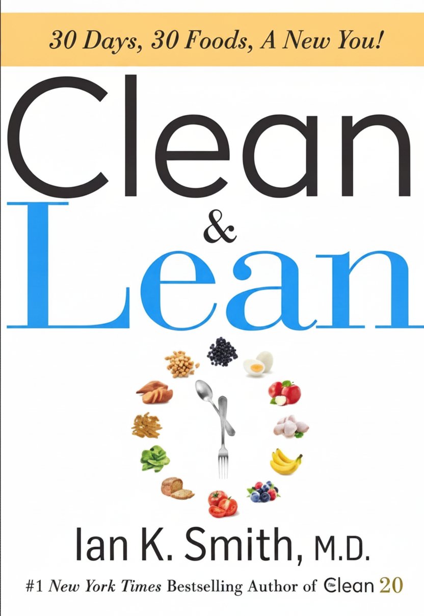 Book cover for Clean & Lean: 30 Days, 30 Foods, a New You! by Smith M.D., Ian K.