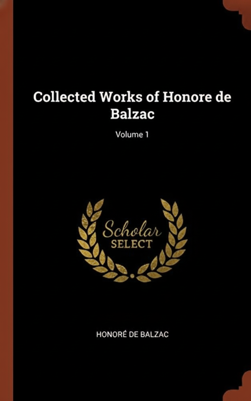 Book cover for Collected Works of Honore de Balzac by Balzac, Honoré de