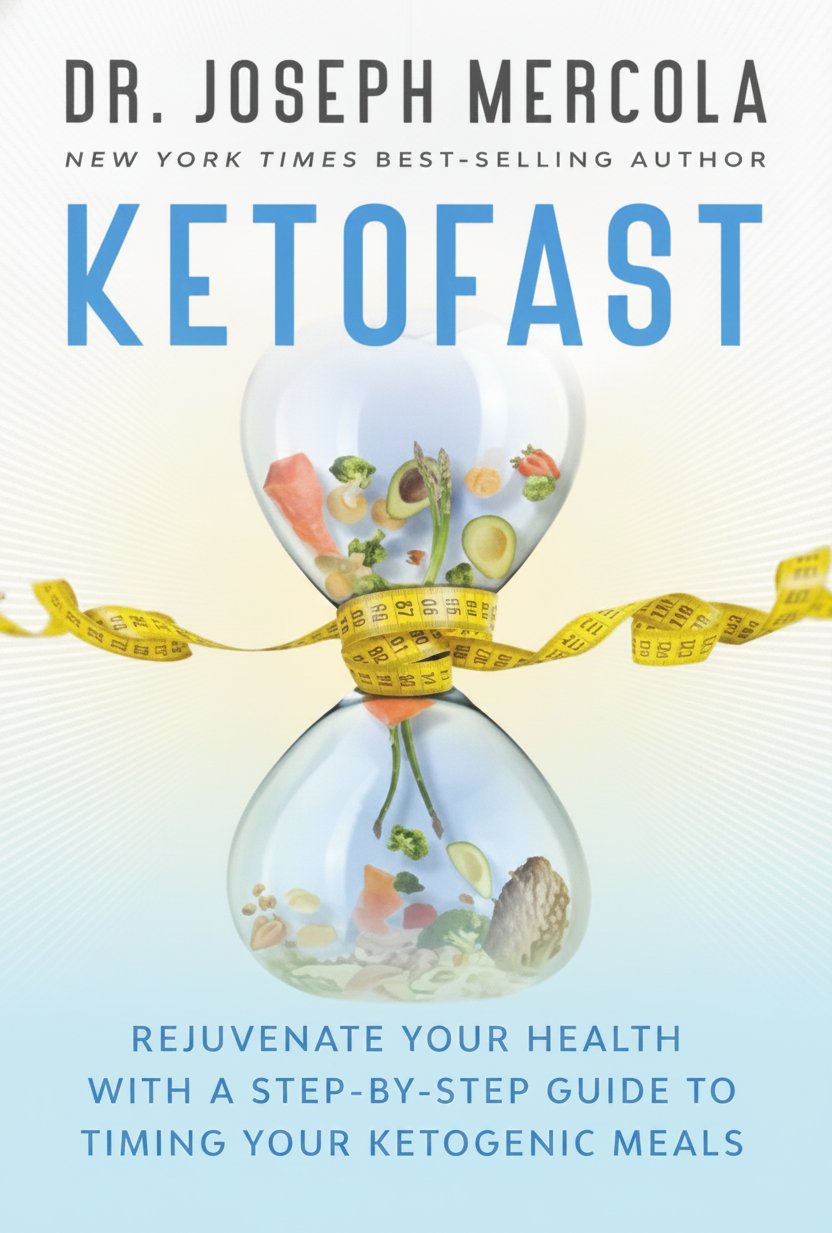 Book cover for KetoFast: Rejuvenate Your Health with a Step-by-Step Guide to Timing Your Ketogenic Meals by Mercola, Dr. Joseph