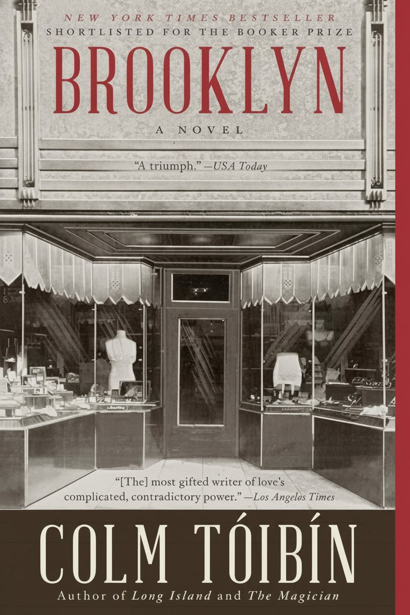 Book cover for Brooklyn: A Novel (Eilis Lacey Series) by Toibin, Colm