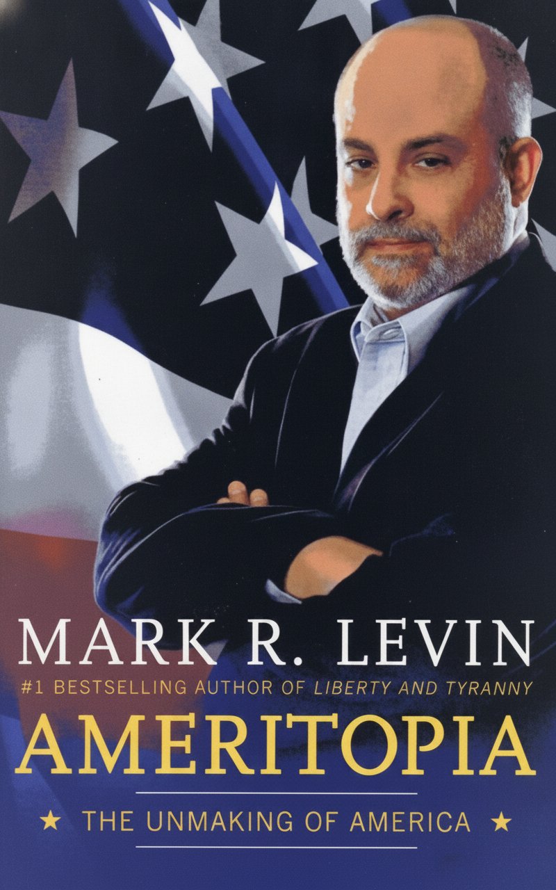 Book cover for Ameritopia: The Unmaking of America by Levin, Mark R.