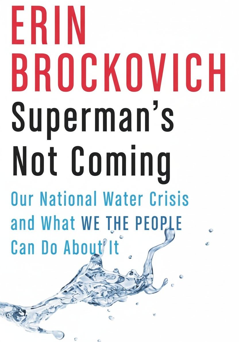 Book cover for Superman's Not Coming: Our National Water Crisis and What We the People Can Do About It by Brockovich, Erin
