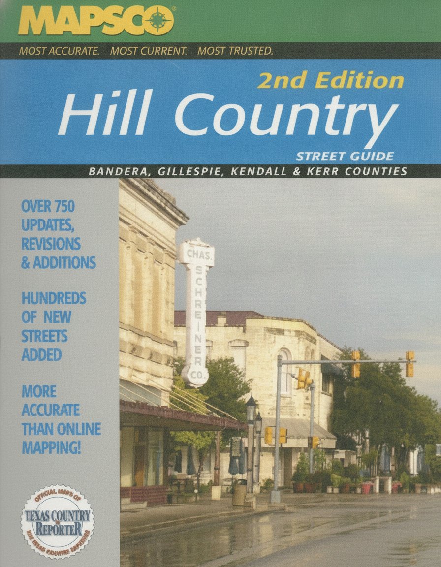 Book cover for Hill Country Street Guide by Mapsco