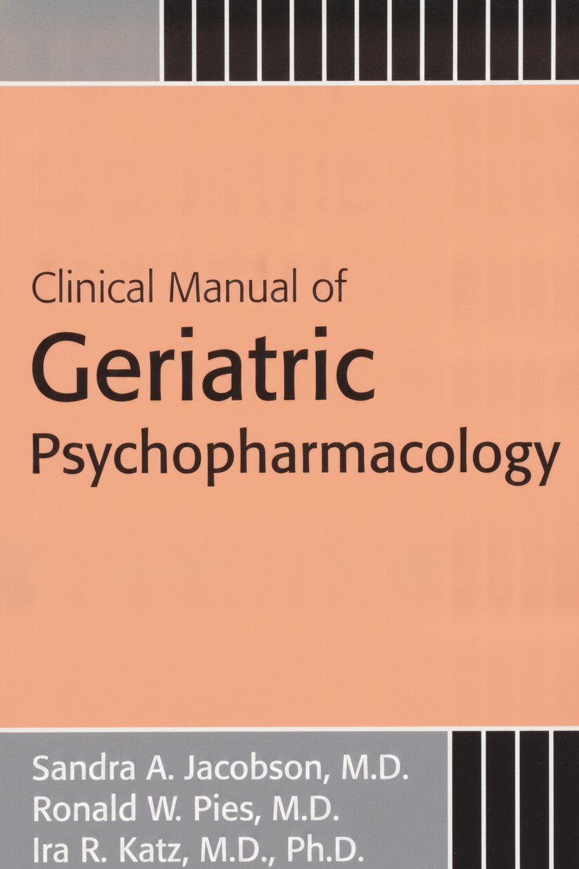 Book cover for Clinical Manual of Geriatric Psychopharmacology by Sandra A. Jacobson