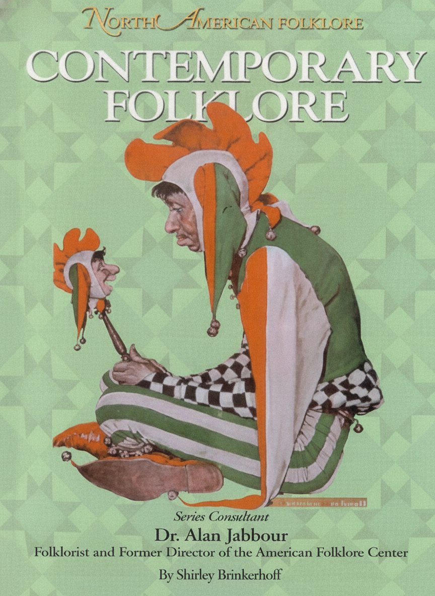 Book cover for Contemporary Folklore (North American Folklore) by Brinkerhoff, Shirley