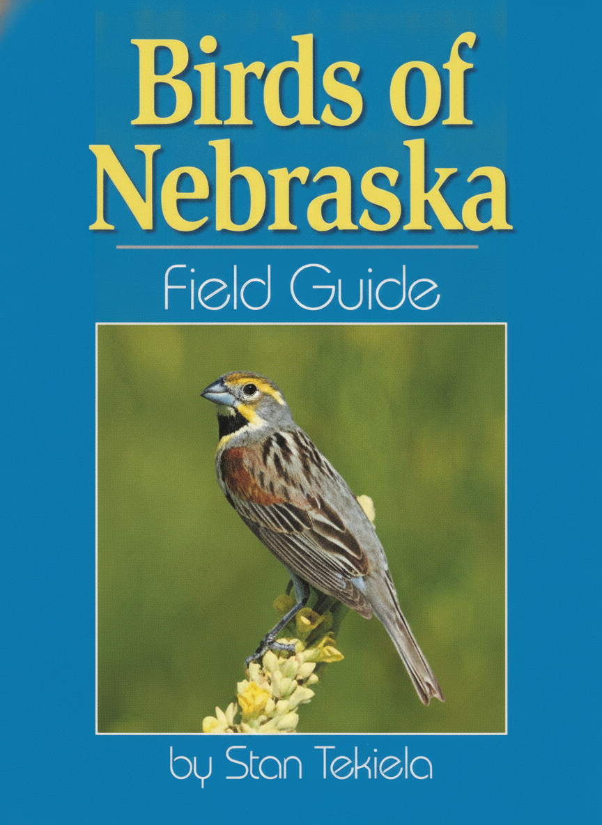 Book cover for Birds of Nebraska Field Guide by Tekiela, Stan
