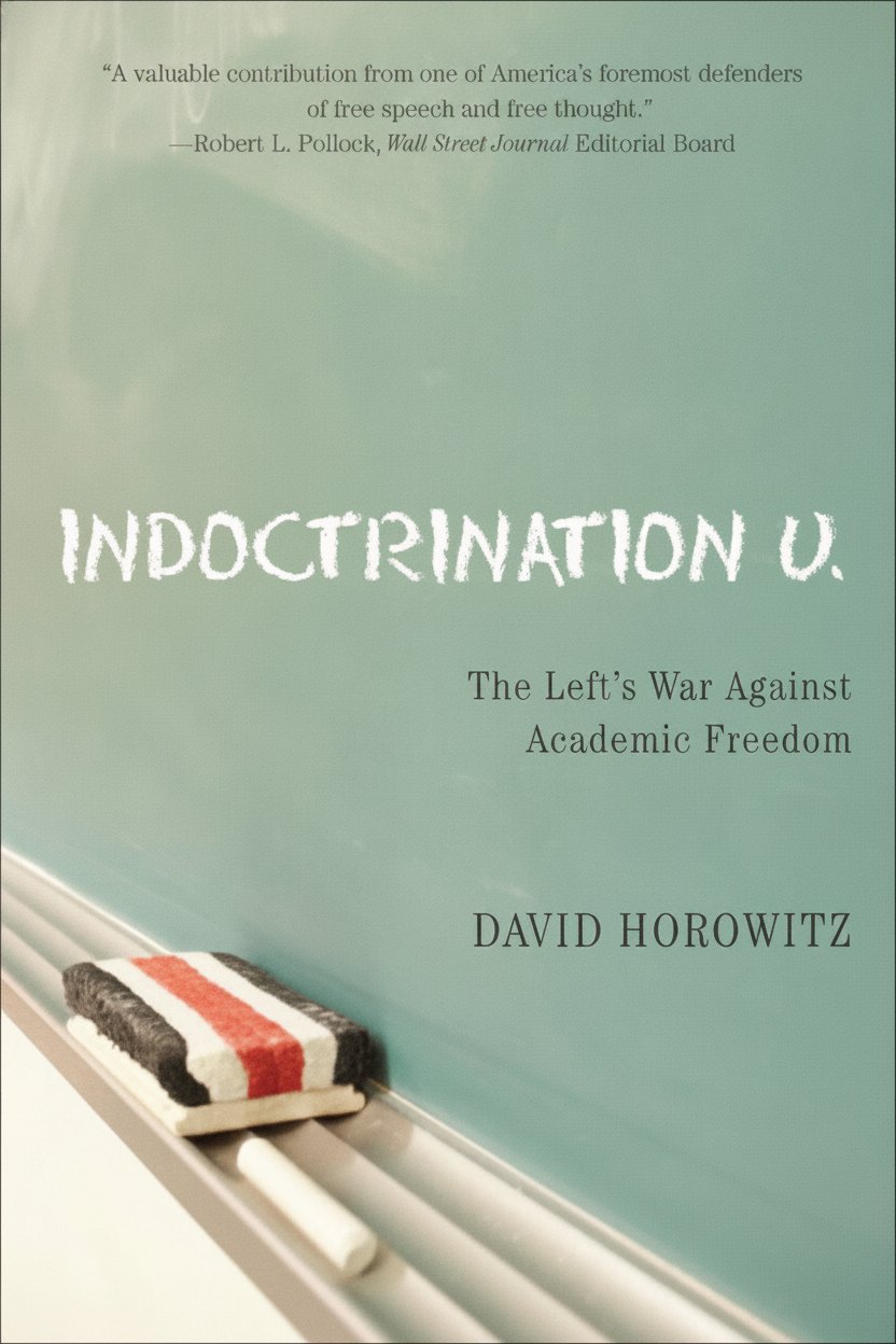 Book cover for Indoctrination U:The Left's War Against Academic Freedom by Horowitz, David