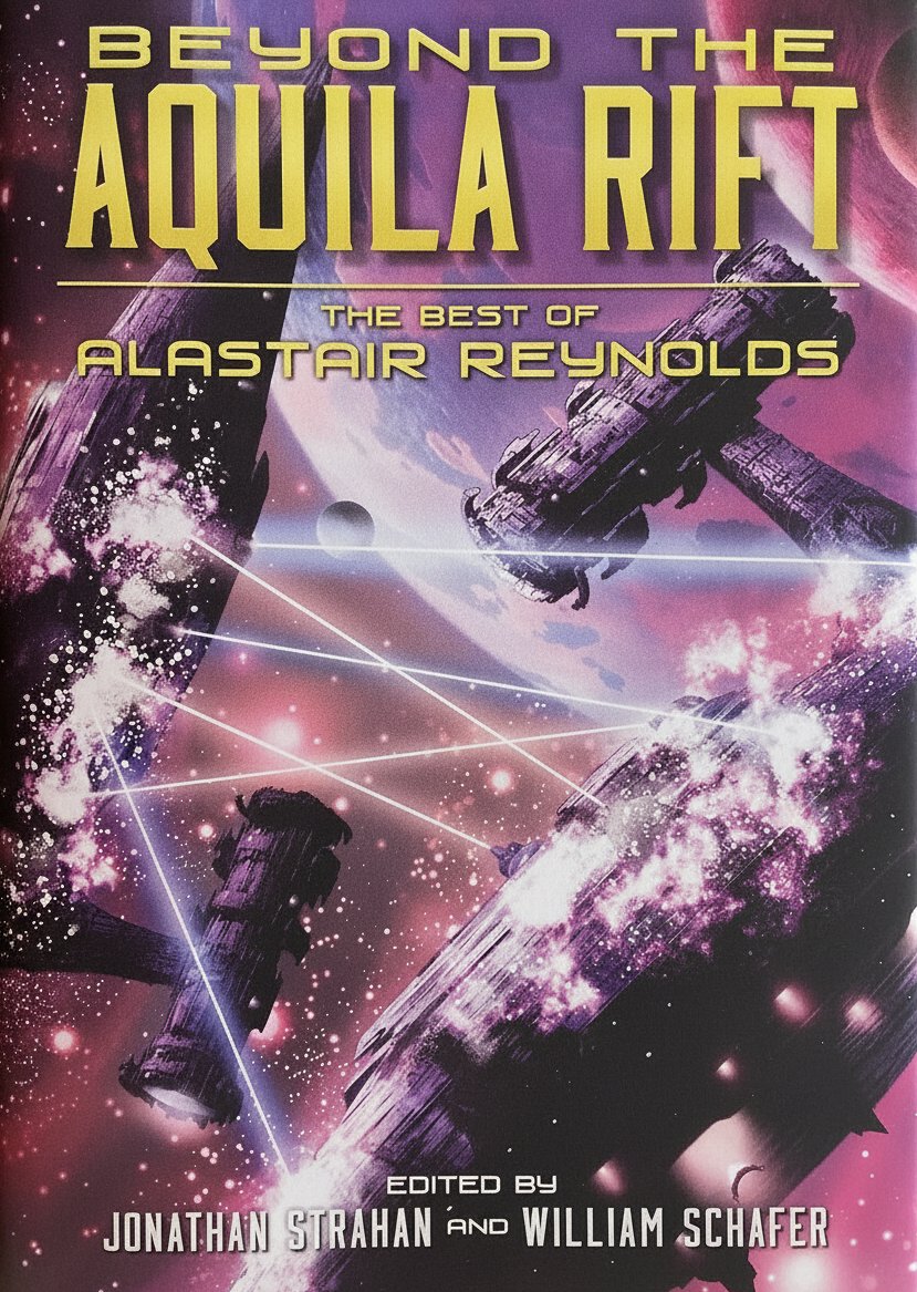 Book cover for Beyond the Aquila Rift: The Best of Alastair Reynolds by Reynolds, Alastair