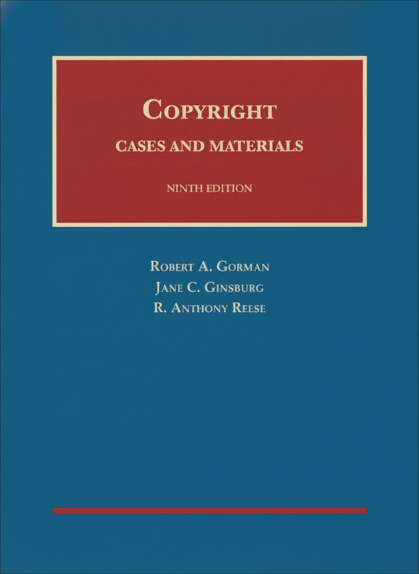 Book cover for Copyright (University Casebook Series) by Gorman, Robert