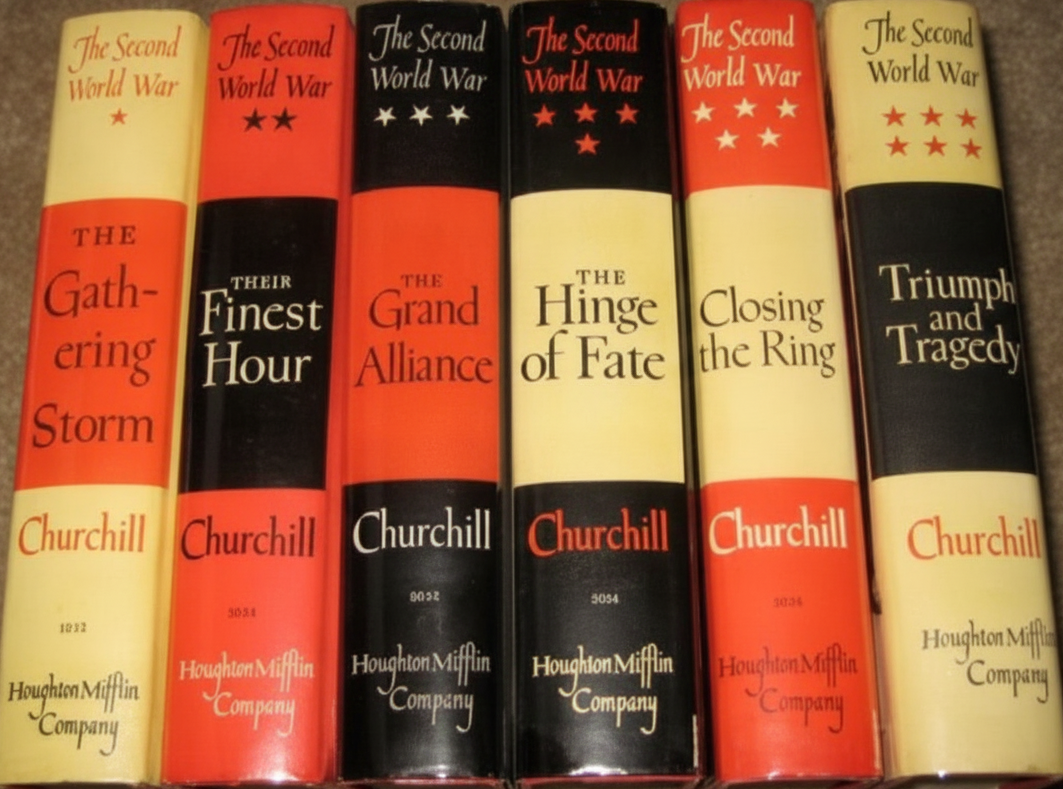 Book cover for The Second World War: 6-Volume Set (Unabridged) by Winston S. Churchill